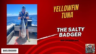 Monster Yellowfin Tuna Caught Off Port Kembla – Epic Fishing Adventure on The Salty Badger!