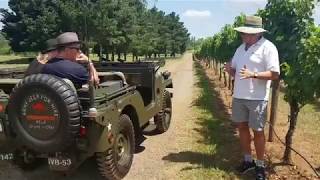 Military Vineyard Tours with John , The Owner of Centennial Vineyards