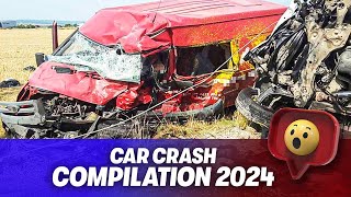 Fatal car crash compilation 2024 | Car Crash Compilation 2024 | TOTAL IDIOTS IN CARS 2024#188