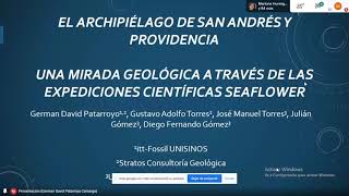 El archipiélago de San Andrés y Providencia. Una mirada geológica a través de expediciones Seaflower