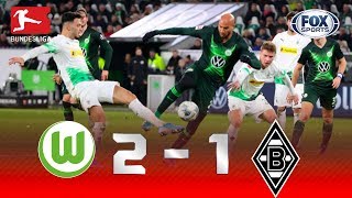 Wolfsburgo - Borussia Mönchengladbach [2-1] | GOLES | Jornada 15 | Bundesliga