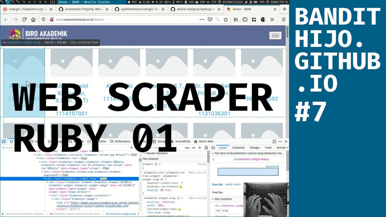 [20/06/15] Belajar Membuat Web Scraper Dengan Ruby Bagian 01 (INSERT ...