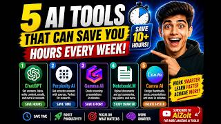 5 AI Tools That Can Save You Hours Every Week 🤯