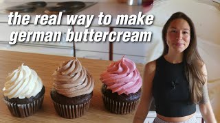 ☝🏼easiest way to make german buttercream - by a german