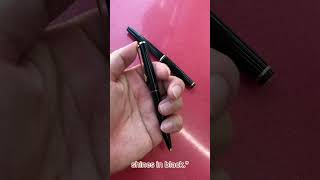 Review of Montblanc Ballpoint Pen No.380 and Fountain Pen No.22 at coin laundry.