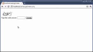 Beginner PHP Tutorial 164 Creating Captcha Image Security Part 1