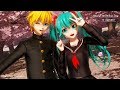 【MMD PV】ドーナツホール Donut Hole - Hatsune Miku ・Kagamine Len (English / Romaji Sub)