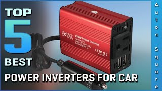 Top 5 Best Power Inverters For Car Review in 2023