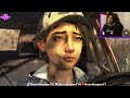 the final story of clem u0026 aj the walking dead season 4 episode 1