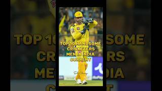 Top 10 handsome cricketer men in India 2023 || #shorts #viral #trending #top10 #viratkohli #cricket