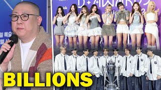 F\u0026F Entertainment spent 1 to 10 billion won before debuting UNIS and AHOF