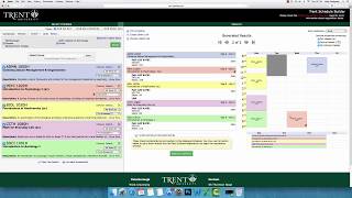 Using Visual Schedule Builder (2018) - Durham GTA