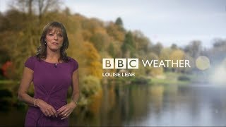 Louise Lear BBC News Channel HD Afternoon Live Weather September 21st 2018