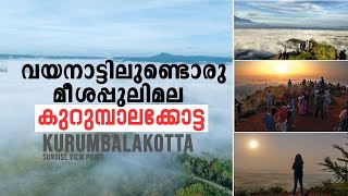 വയനാട്ടിലുണ്ടൊരു മീശപ്പുലിമല | KURUMBALAKOTTA | Sunrise View Point