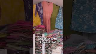 Chikankari kurtas \u0026 sarees at Numaish / Nampally exhibition #hyderabadshopping #shorts #numaish