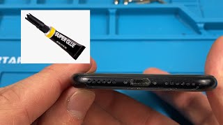 Super Glue Vs iPhone SE 2 - what not to do