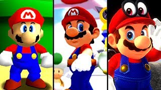 Evolution of Super Mario Intro Stories (1985-2019)