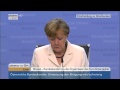 EU-Sondergipfel: Angela Merkel zu den Ergebnissen am 13.07.2015