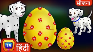 सीखिए शिशु खेत जानवर जादुई अंडे(Learn Baby Farm Animals Magical Eggs) - ChuChuTV Hindi Surprise Eggs