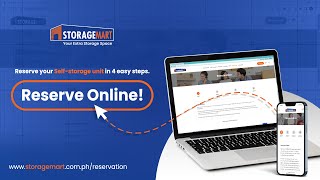 Online Reservation Tutorial | StorageMart PH