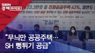 “무늬만 공공주택…SH 뻥튀기 공급”