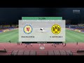 FIFA 22 | Braunschweig vs Borussia Dortmund II - 3. Liga | Gameplay