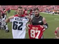 Jason and Travis Kelce Close Brothers Who are Both Different and Alike  NFL Films Presents