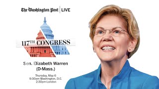LIVE: Sen. Elizabeth Warren (D-Mass.) shares her top legislative priorities