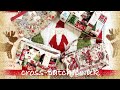 Sewing quick and easy Christmas gift bags