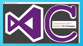 How to create C programs using latest Visual Studio 2017 version 15.3+