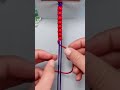 Instructions for tying a bracelet with the simplest string #diy #crafts #diycrafts