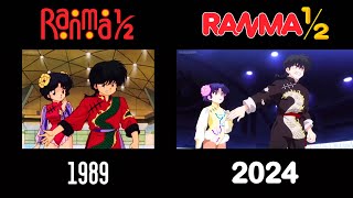 Ranma ½ Anime Episode 9: 1989 VS. 2024 side-by-side @eganimation442