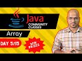 Java Live Session | Array | Quiz with prizes