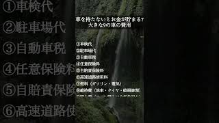 車を手放すたけでお金が貯まる【節約効果抜群】