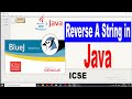 Program to Reverse A String in Java#smartprogramming #javatutorials#java #Bluejjava