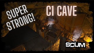 Super Strong Cave Base Design In Scum, Cheap \u0026 Easy! C1 Cave Base For Solo/Duo/Squads.