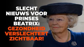 Prinses Beatrix moet er definitief mee ophouden: ´Gaat niet goed met haar gezondheid´