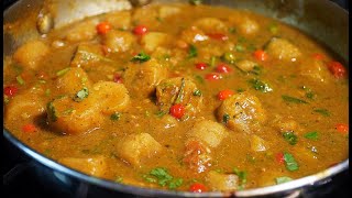 Green Fig (banana) Talkari #MeatFreeMonday | CaribbeanPot.com