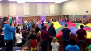 UW-Stout RA Conference Parachute Routine