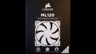 Corsair ML120 120mm Magnetic Levitation Fan Review, Part 1