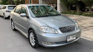 รีวิว 2007 Toyota Altis 1.8G สภาพป้ายแดง หายากมาก