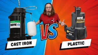 Cast-Iron vs Plastic Sump Pumps: Which Is Best?