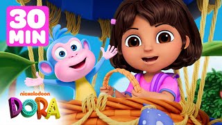 30 MINUTES of Action-Packed Adventures with Dora! #2 | Dora & Friends