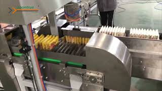 Automatic premade pouch packing line for multipack pastry puff - Soontrue Packaging Solutions
