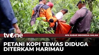 Petani Kopi di Lampung Tewas Diserang Harimau, Kondisi Tubuh Korban Tak Utuh | AKIM tvOne