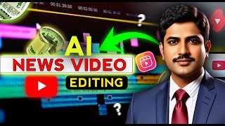 Ai news video kaise banaye | Editing Tricks | #ainews #aivideoediting