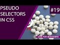 CSS Tutorial For Beginners 19 - Pseudo Selectors