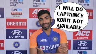 Jasprit bumrah to captain team India against England Rohit Sharma news Update today ind vs eng test