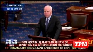 John McCain Gives Stirring Speech Against Torture
