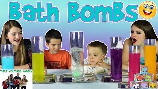 PLAYING WITH BATH BOMBS / That YouTub3 Family